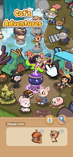 Sticker Saga: Cat's Adventures screenshot 3 - screenshot