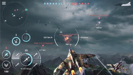 Sky Combat: War Planes Online screenshot 1 - screenshot
