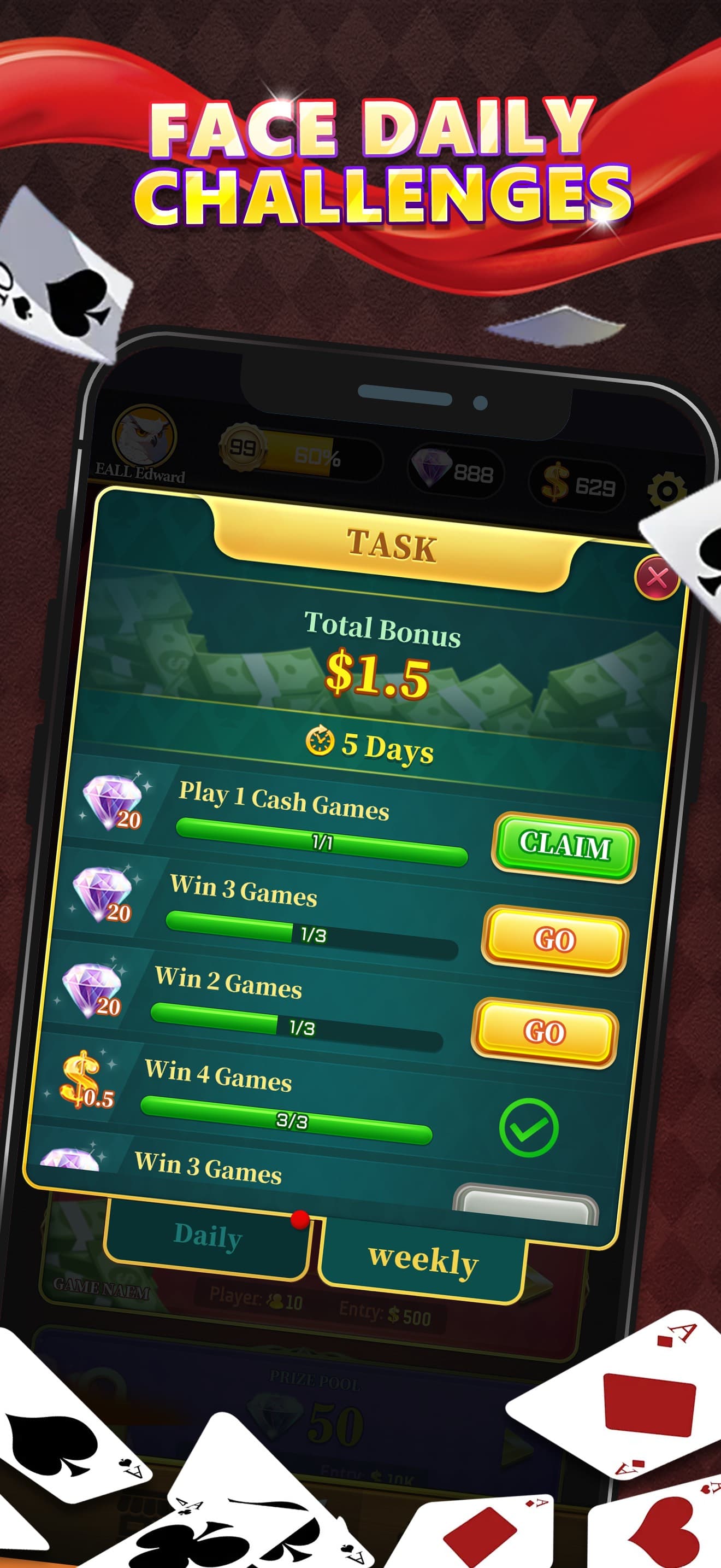 Solitaire Kingdom: Faceoff screenshot 4 - screenshot