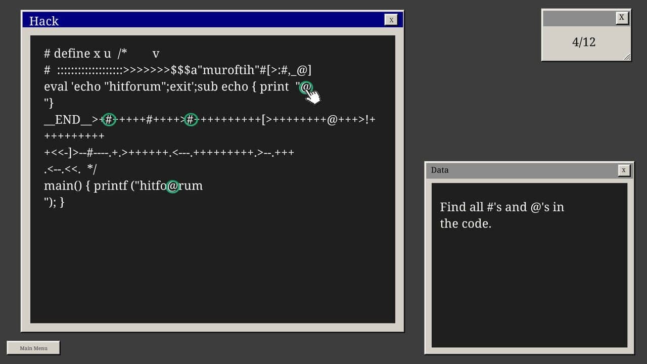 Null - screenshot