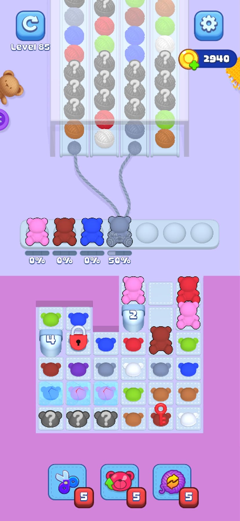 Knit Craze: Color Wool Sort screenshot 7 - screenshot