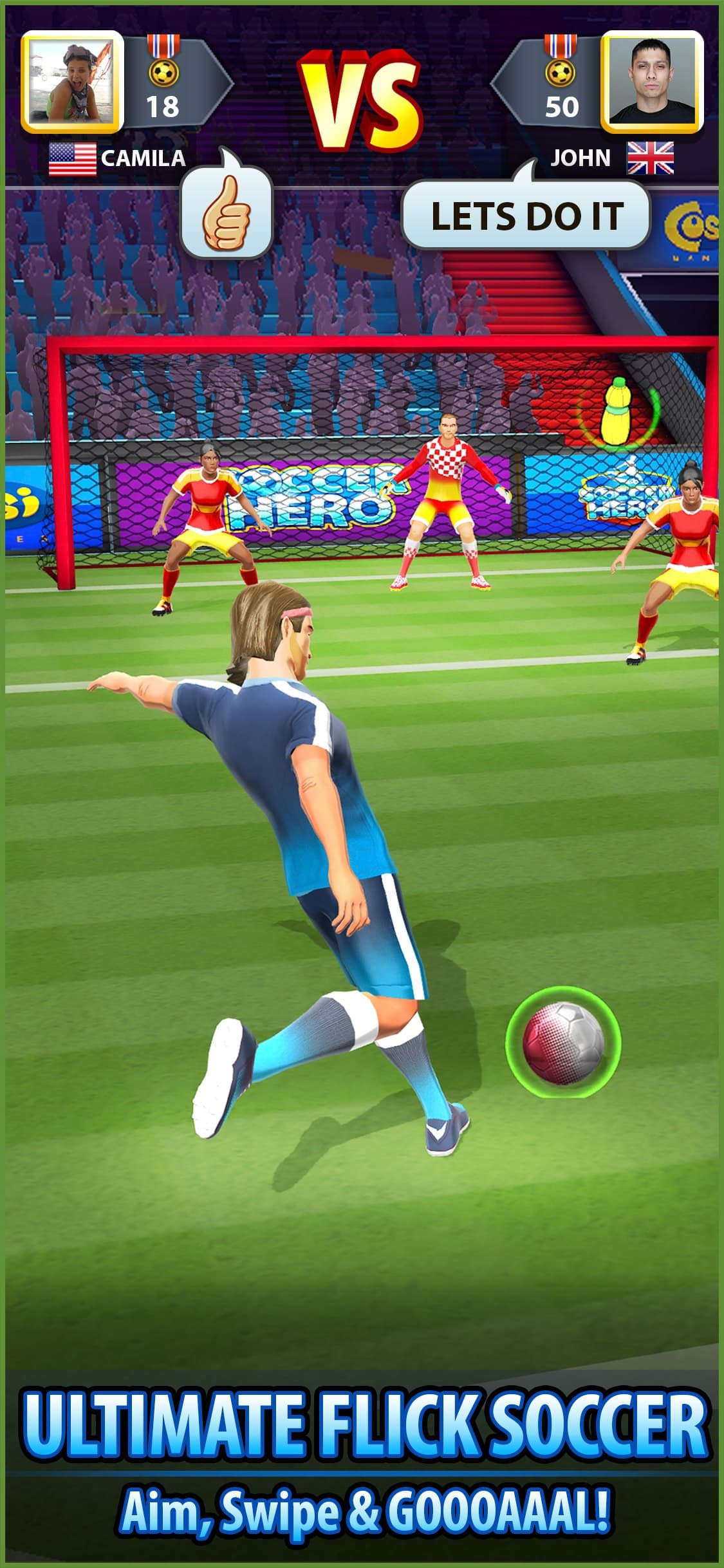 Soccer! Hero screenshot 2 - screenshot