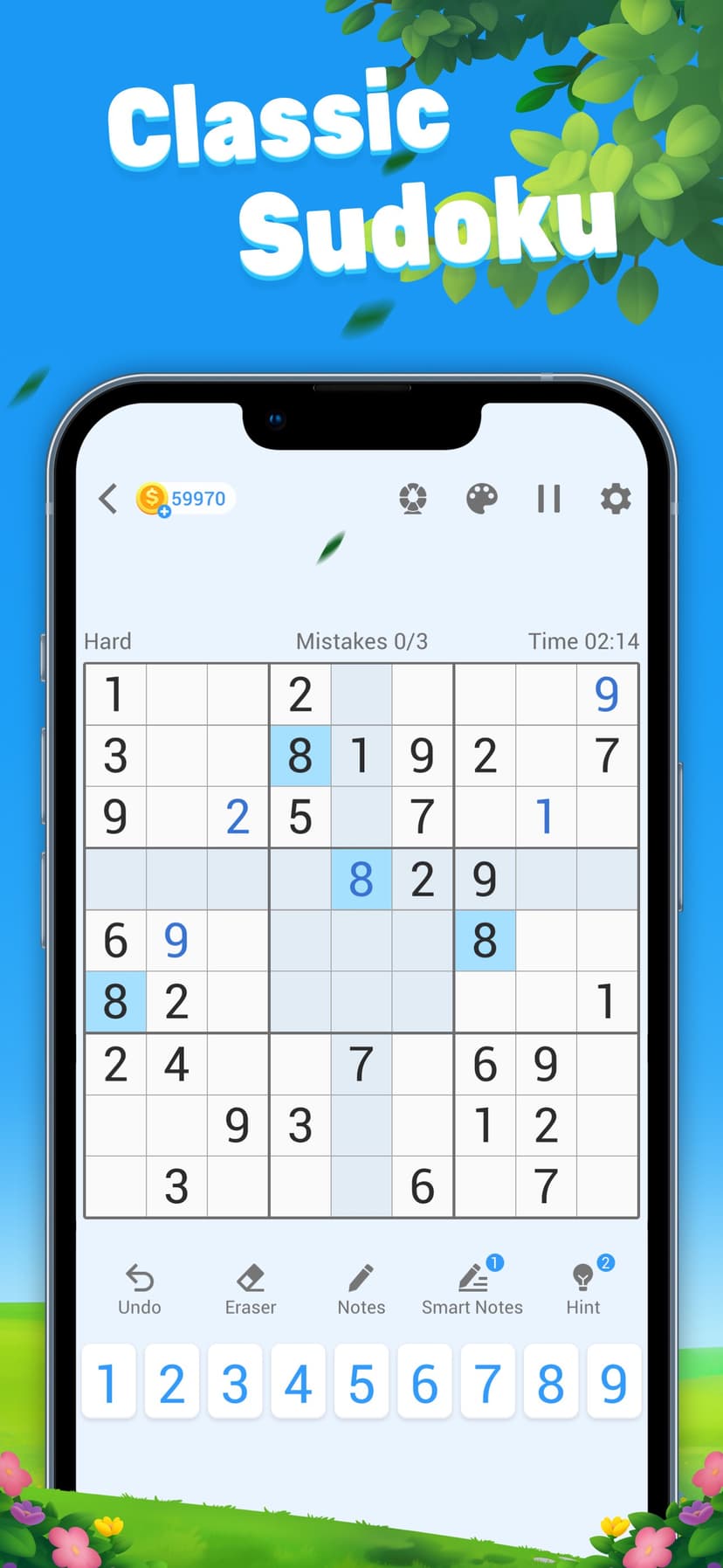 Sudoku: Number Puzzle Game! screenshot 1 - screenshot