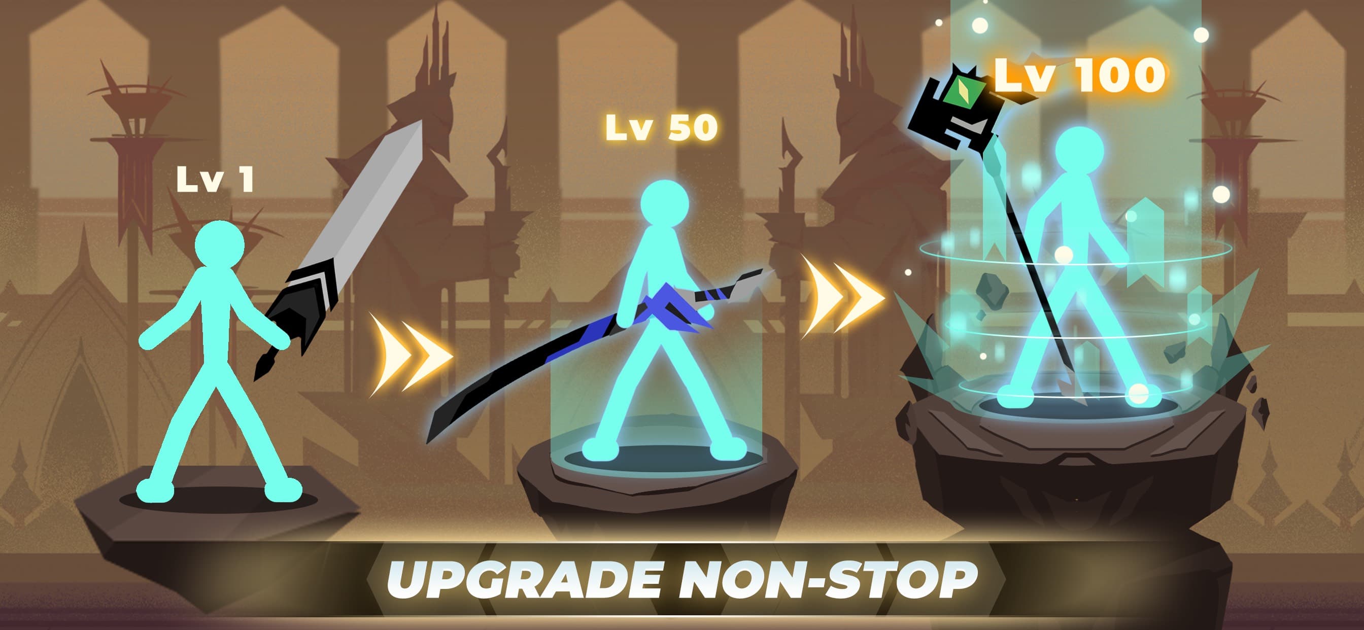 Epic Stickman: RPG Idle War screenshot 6 - screenshot