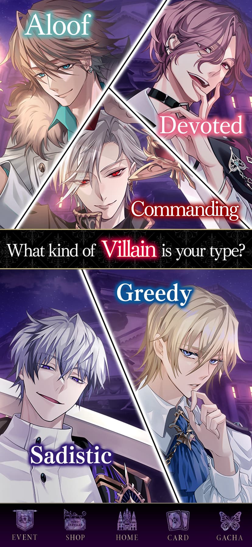 Ikemen Villains Otome Game screenshot 4 - screenshot