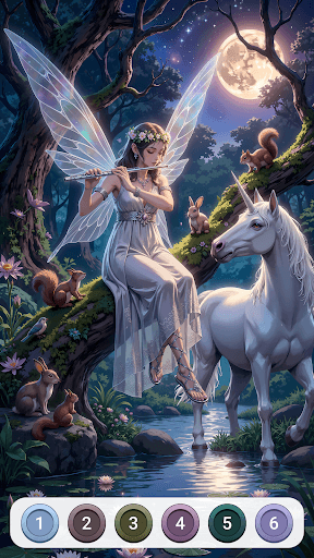 Dark Fairytale Color by Number screenshot 4 - screenshot