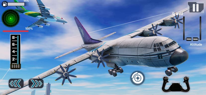 Plane Pilot Airplane Games screenshot 1 - screenshot