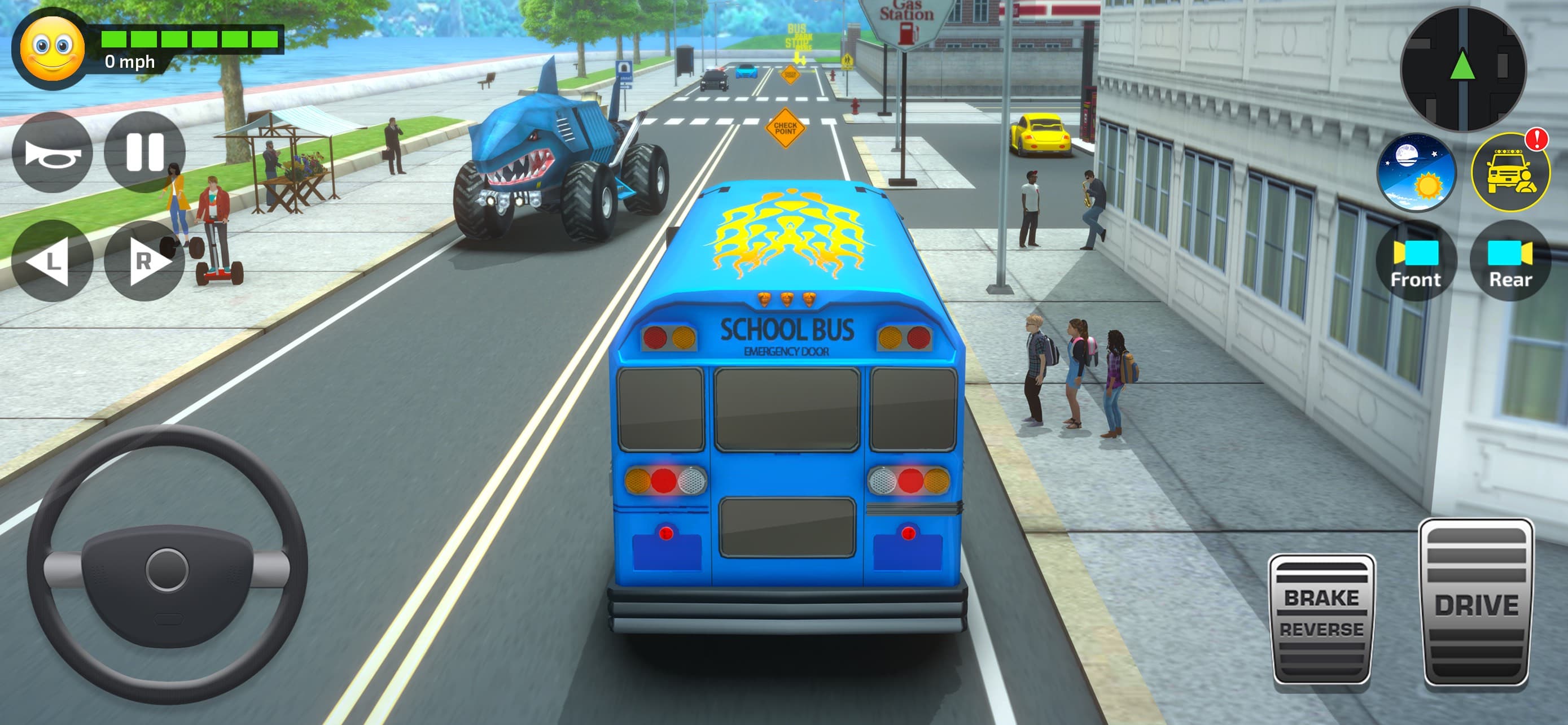 School Bus Simulator Drive 3D screenshot 2 - screenshot
