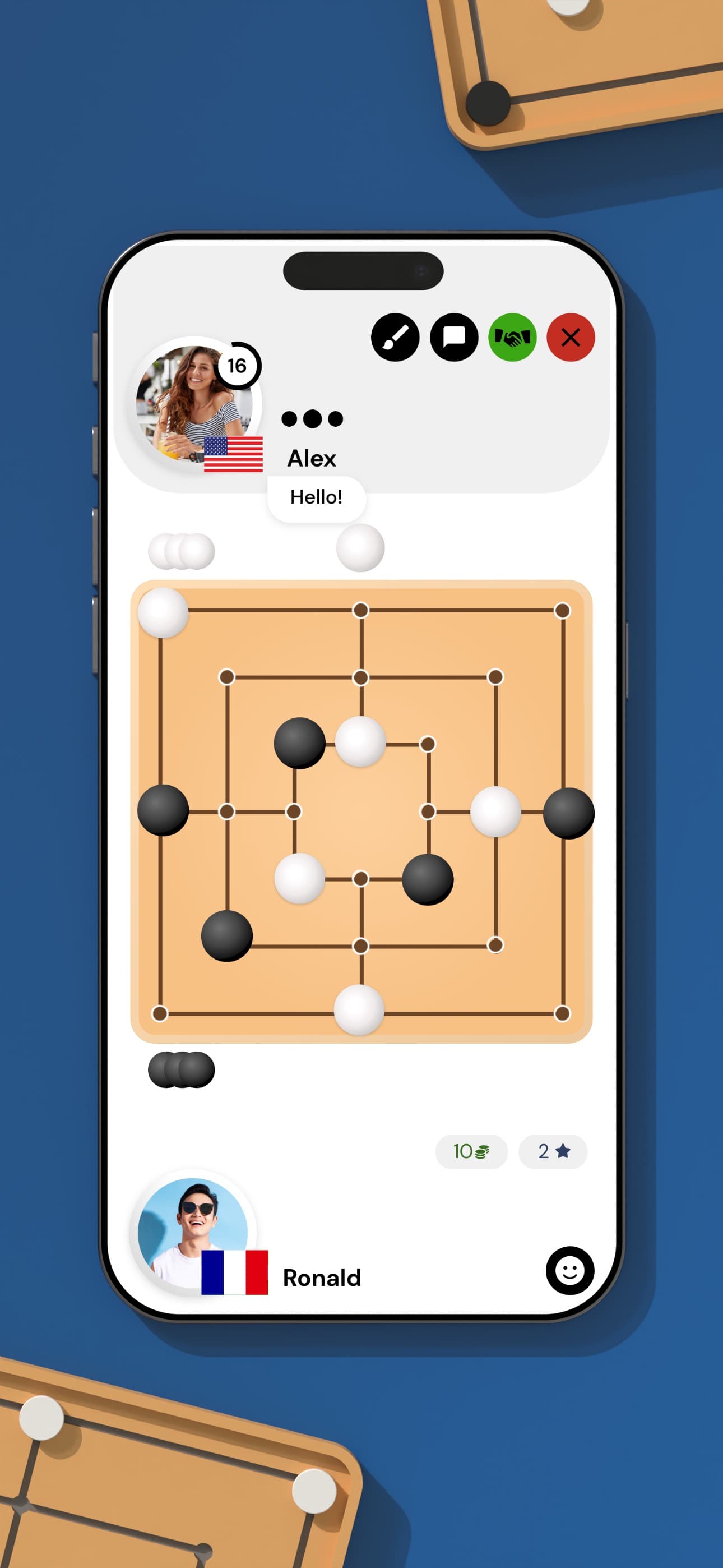 Mills | Nine Men's Morris screenshot 1 - screenshot