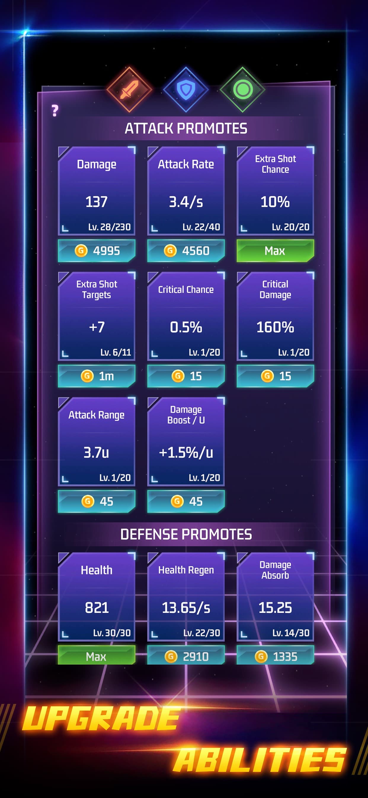 Space Tower - Galaxy Tower TD screenshot 5 - screenshot