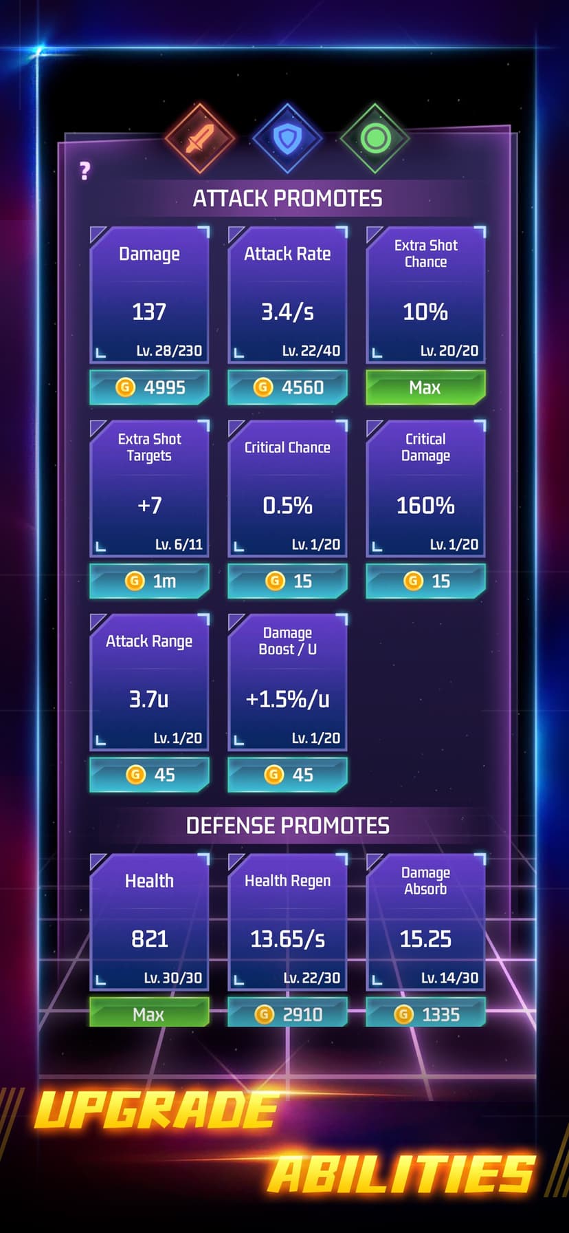 Space Tower - Galaxy Tower TD screenshot 5 - screenshot