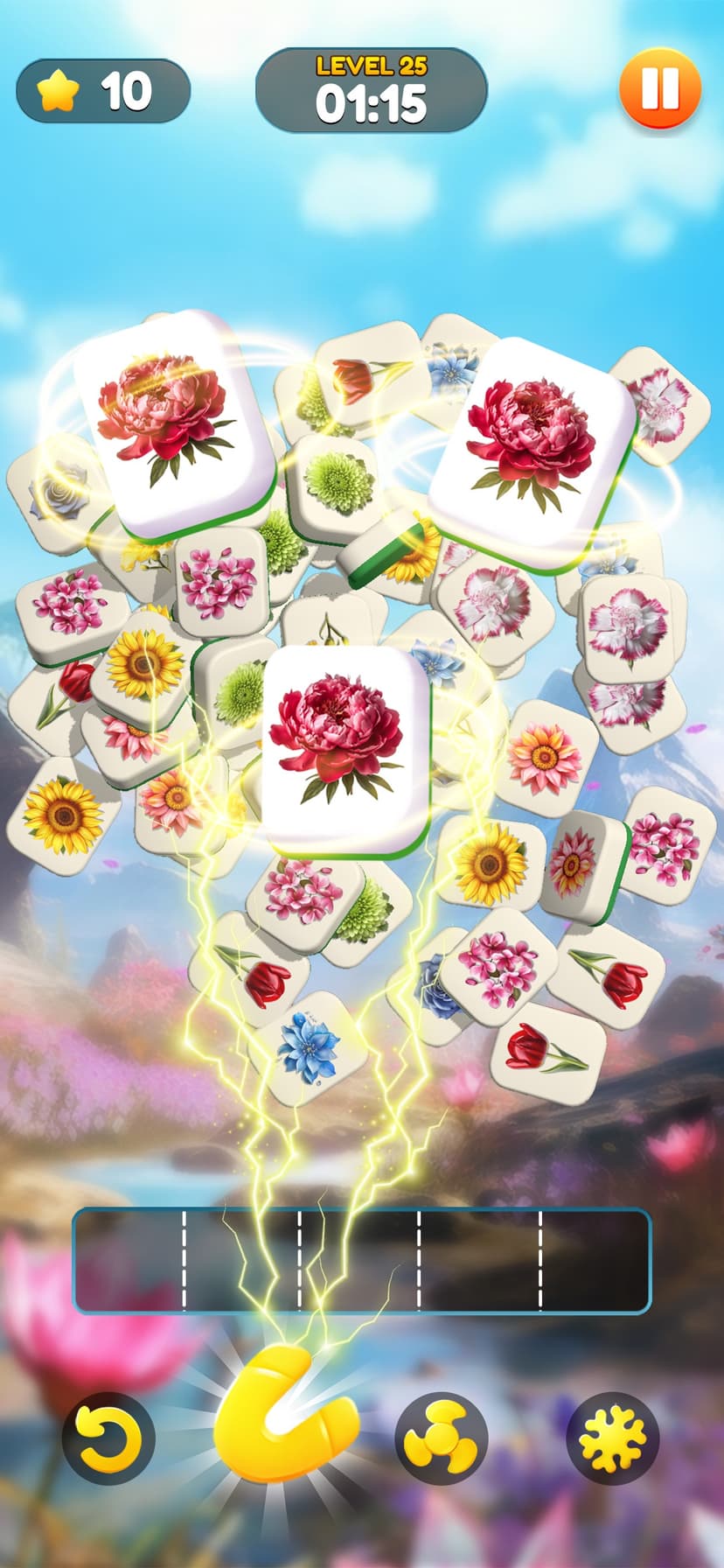 Flower Matching Lover screenshot 1 - screenshot