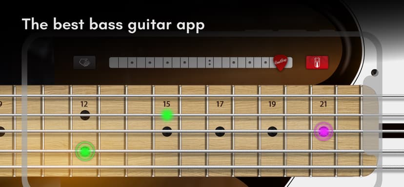 Real Bass electric bass guitar screenshot 1 - screenshot