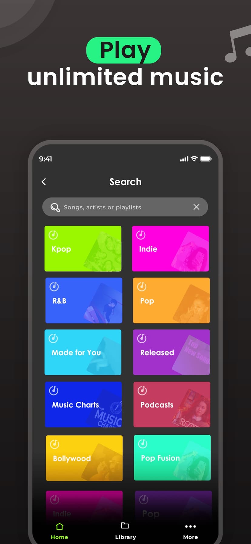 Music Player : Songs Streaming screenshot 2 - screenshot