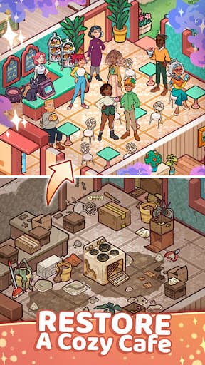 Starbrew Cafe: Mystical Merge screenshot 7 - screenshot