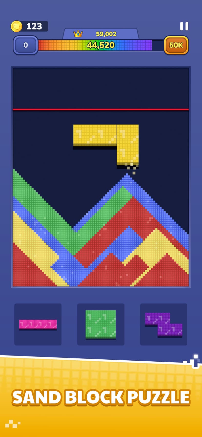Sand Block Color Escape Puzzle screenshot 2 - screenshot