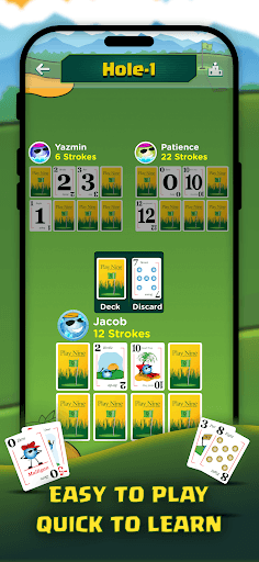 Play Nine: Golf Card Game screenshot 2 - screenshot