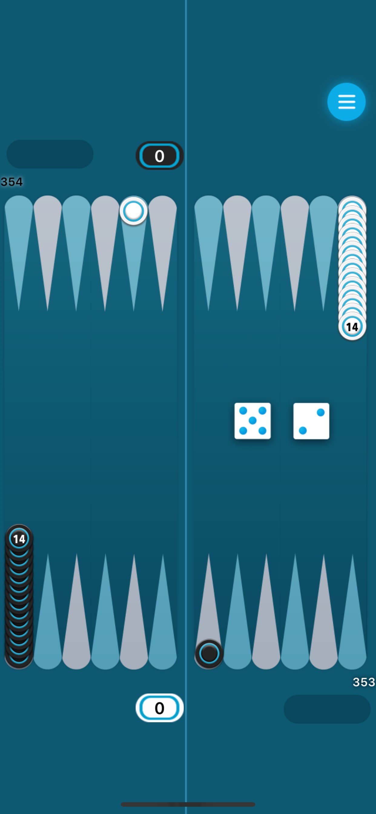 Narde - long backgammon screenshot 1 - screenshot