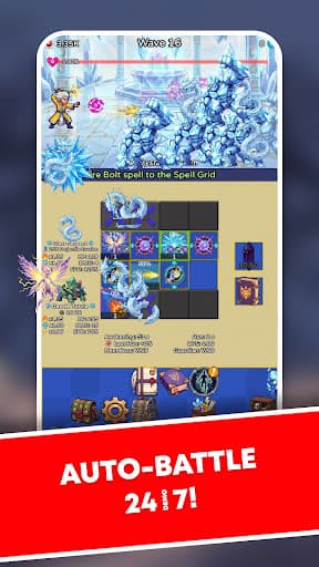Tap Wizard Realms - Idle Magic screenshot 6 - screenshot