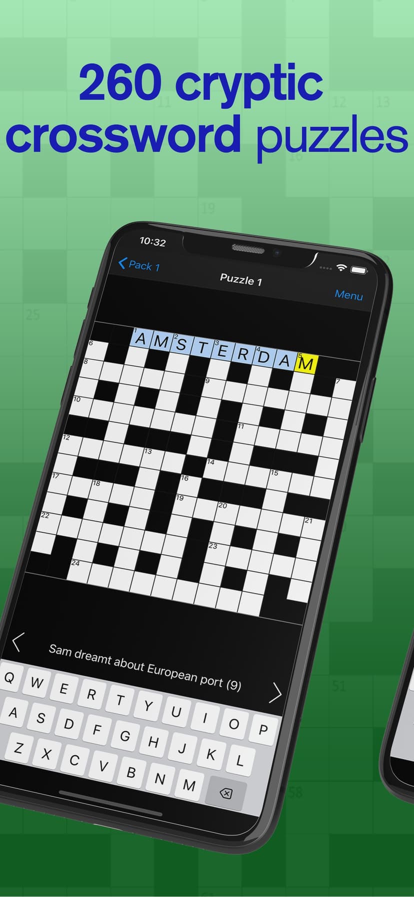 Cryptic Crossword screenshot 1 - screenshot