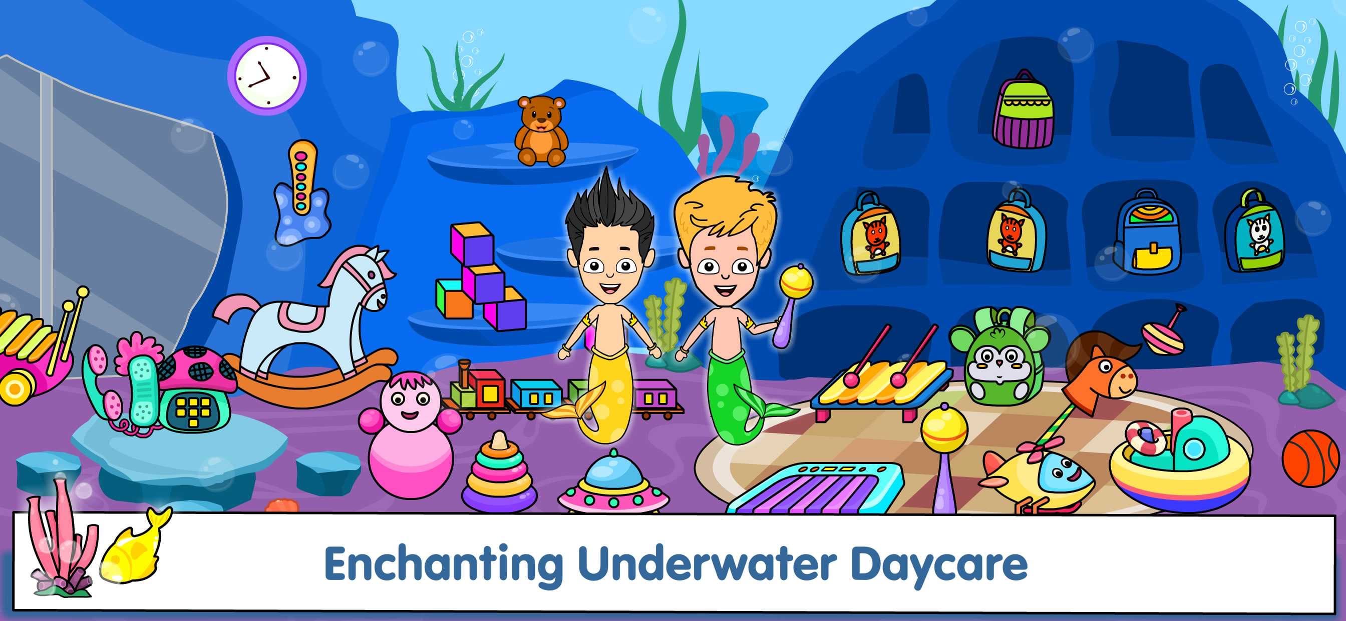 Tizi Town Little Mermaid Games screenshot 4 - screenshot