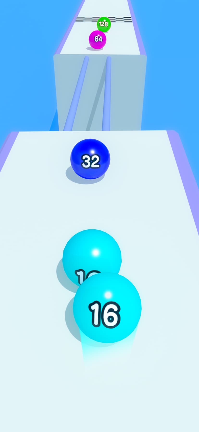 Rolling Ball Numbers Merge screenshot 4 - screenshot