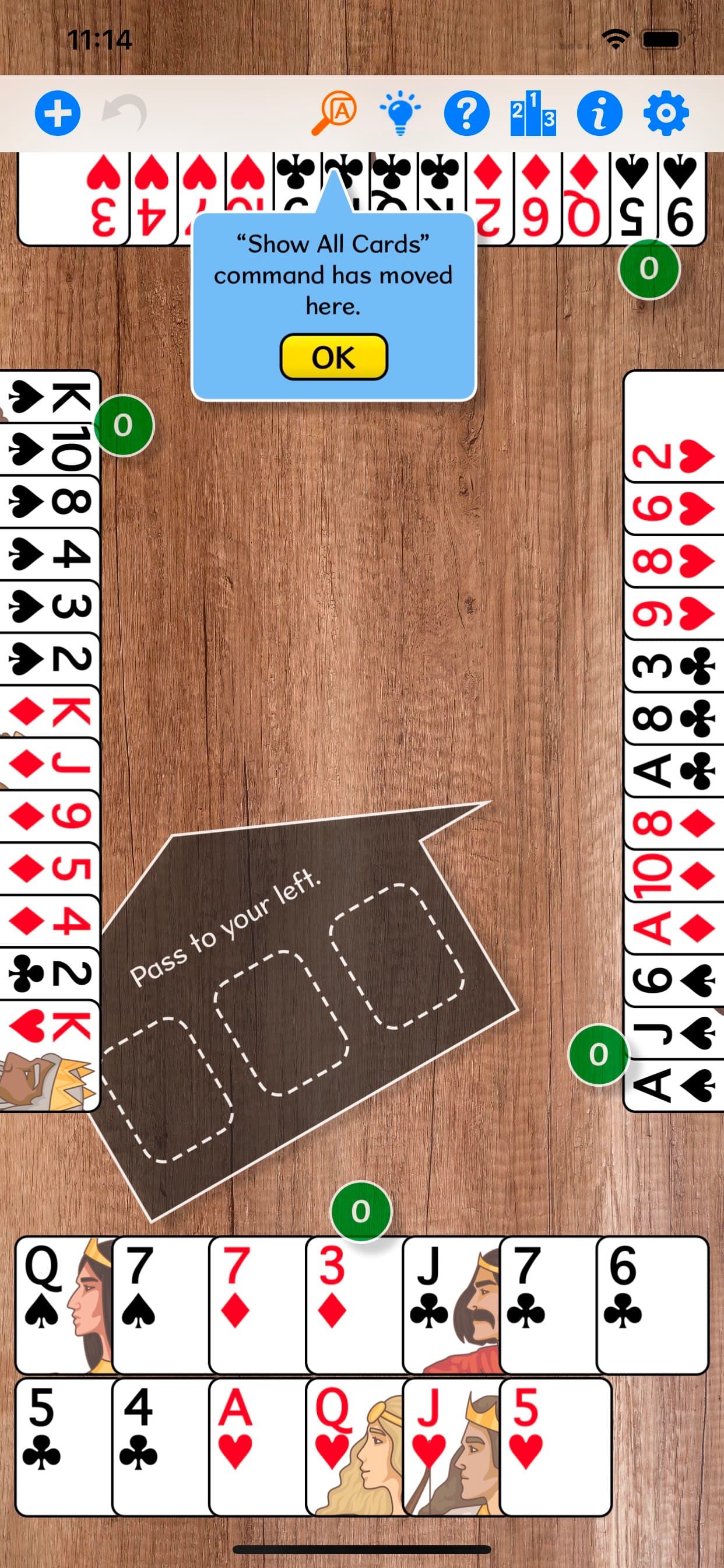 Hearts screenshot 1 - screenshot