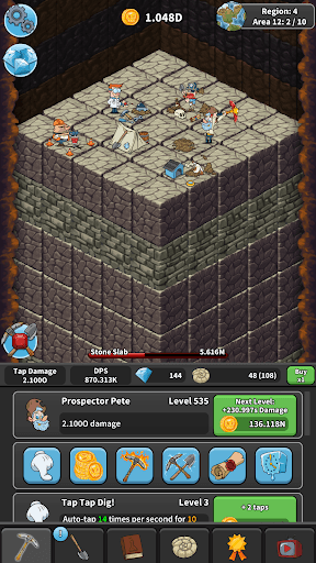 Tap Tap Dig: Idle Clicker Game screenshot 5 - screenshot