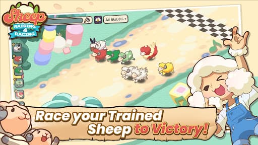 Sheepfarm: Raising 4 Racing screenshot 5 - screenshot