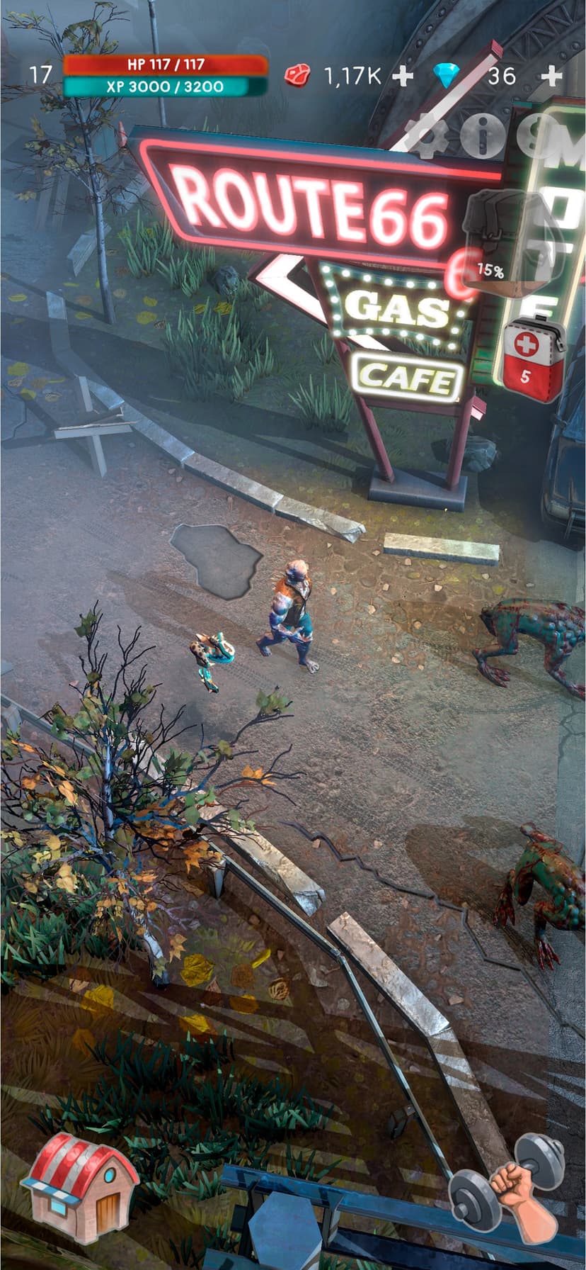 MIST: Horror Idle Survival RPG screenshot 4 - screenshot