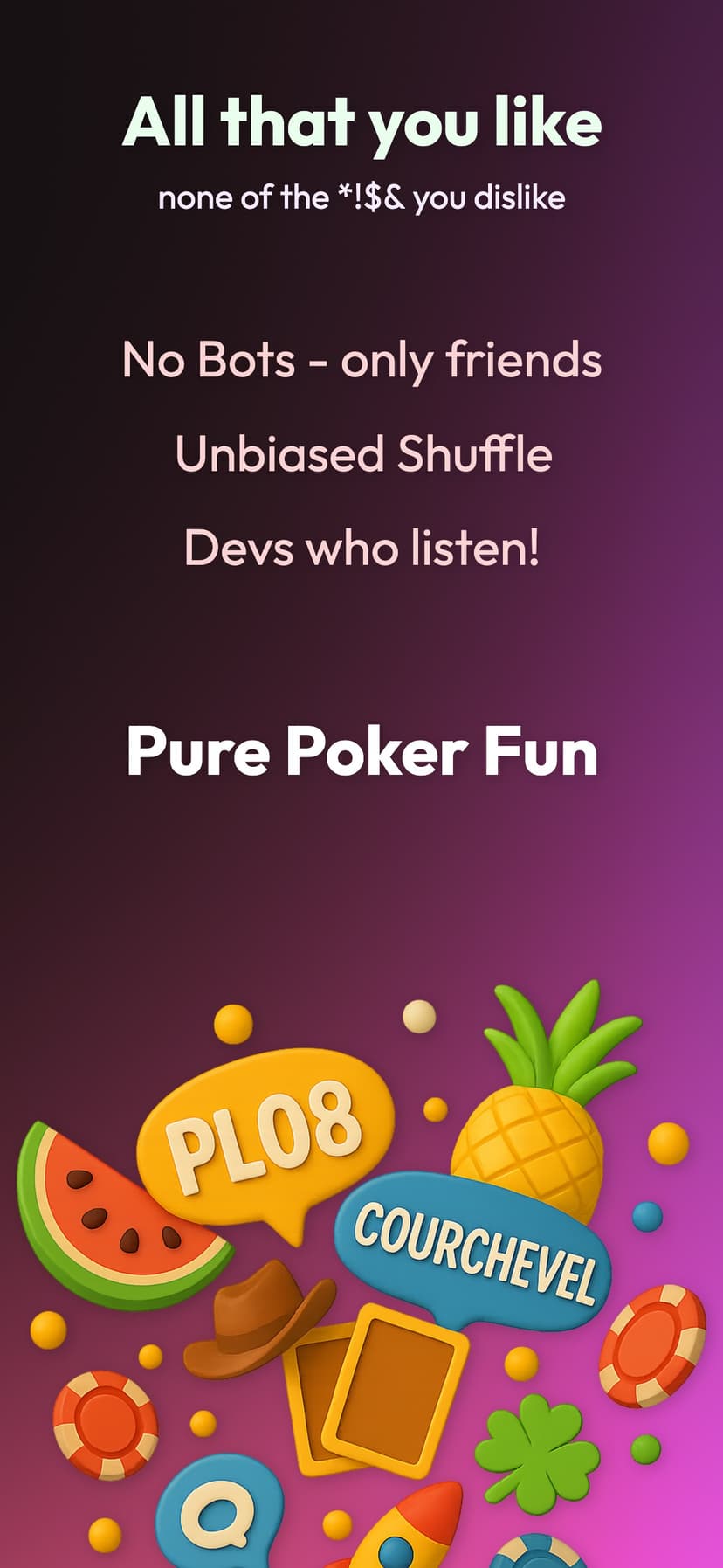 Poker 4 Friends: Chips of Fury screenshot 6 - screenshot