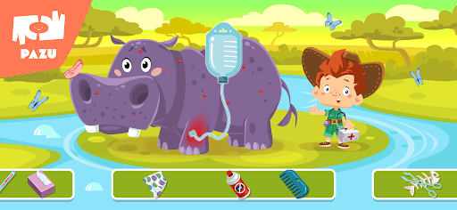 Safari Vet Care Games For Kids screenshot 4 - screenshot