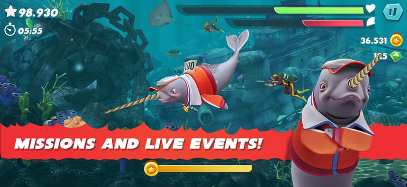 Hungry Shark Evolution screenshot 3 - screenshot