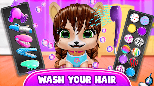 Hairstyle: pet care salon game screenshot 7 - screenshot