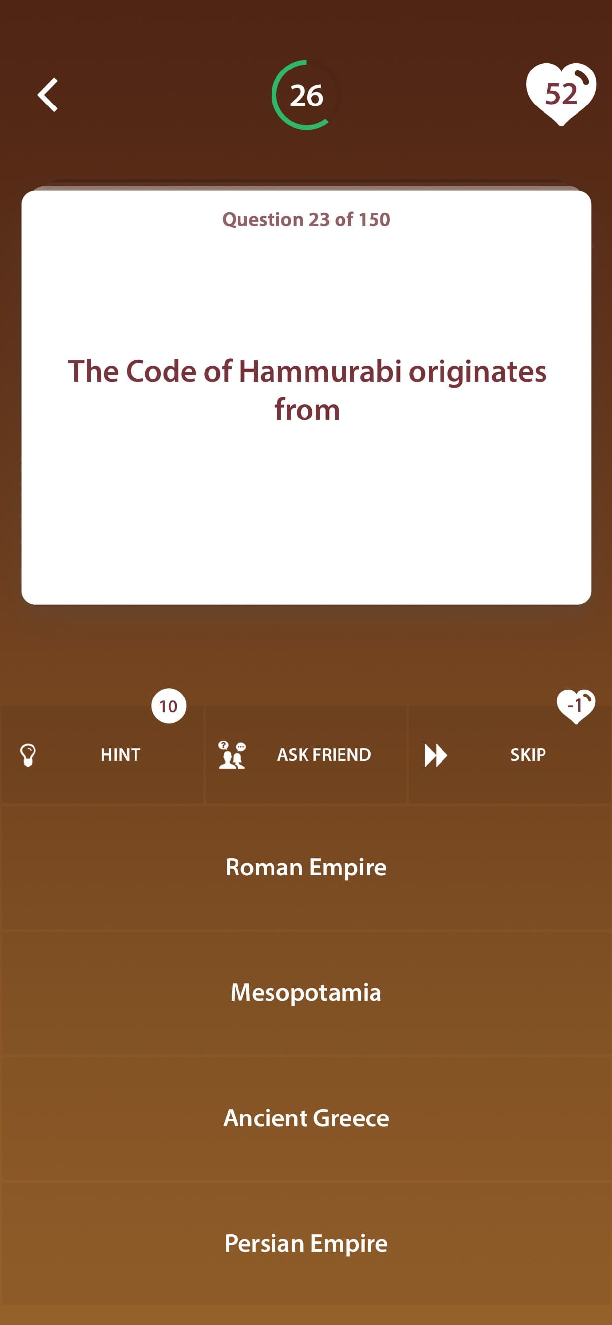 World History Trivia Quiz screenshot 3 - screenshot