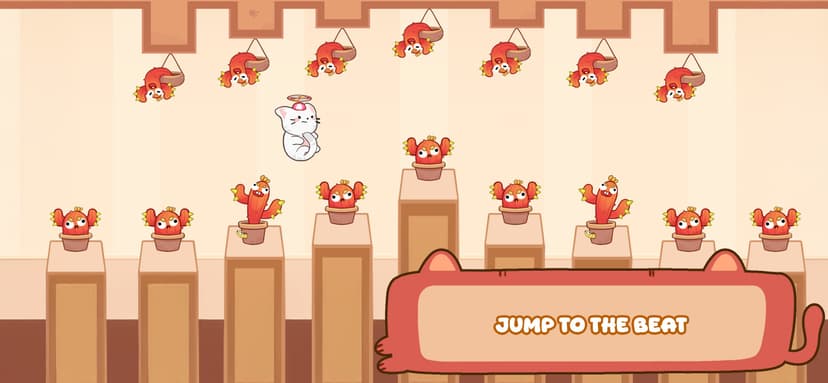 Cat Dash: Cute Cat Music Game screenshot 4 - screenshot