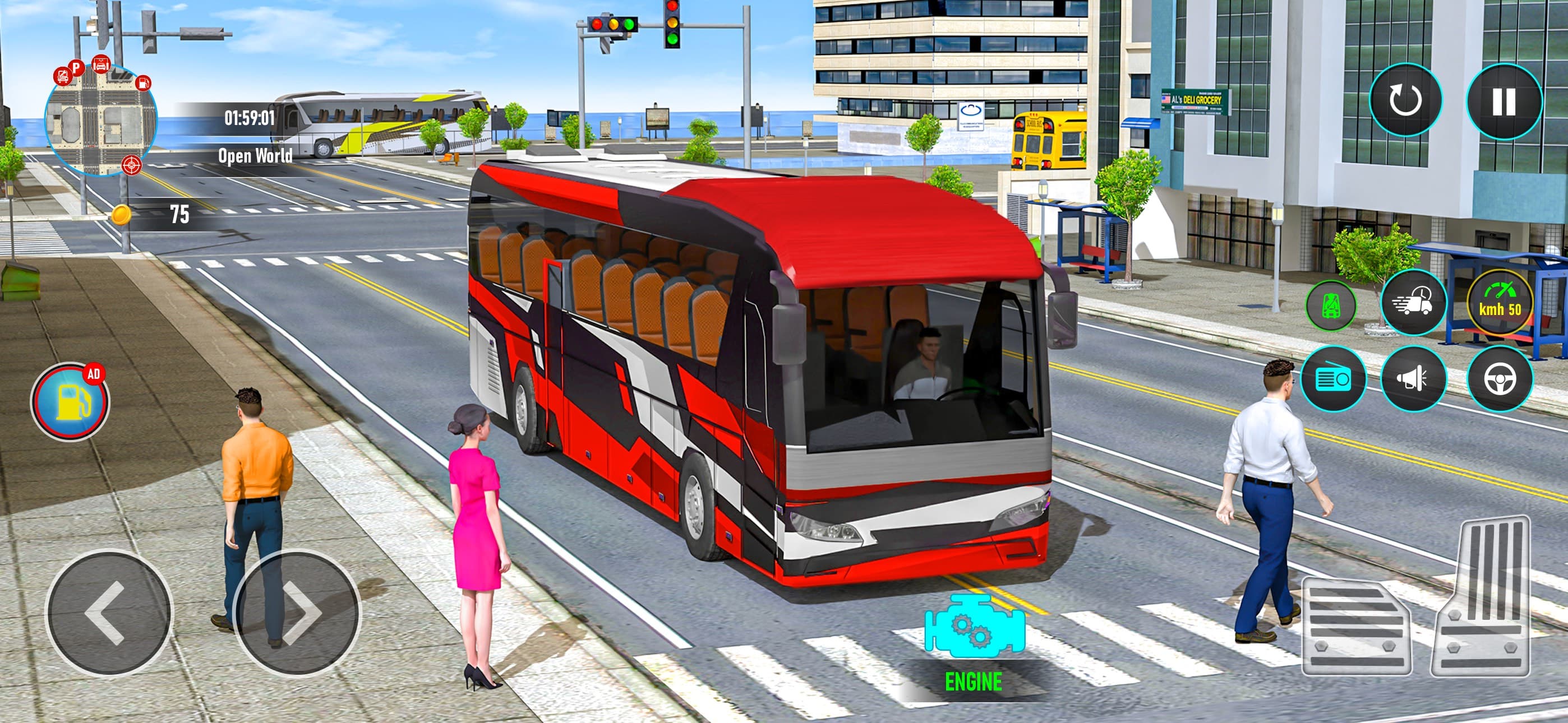 City Bus Simulator Road Trip screenshot 1 - screenshot