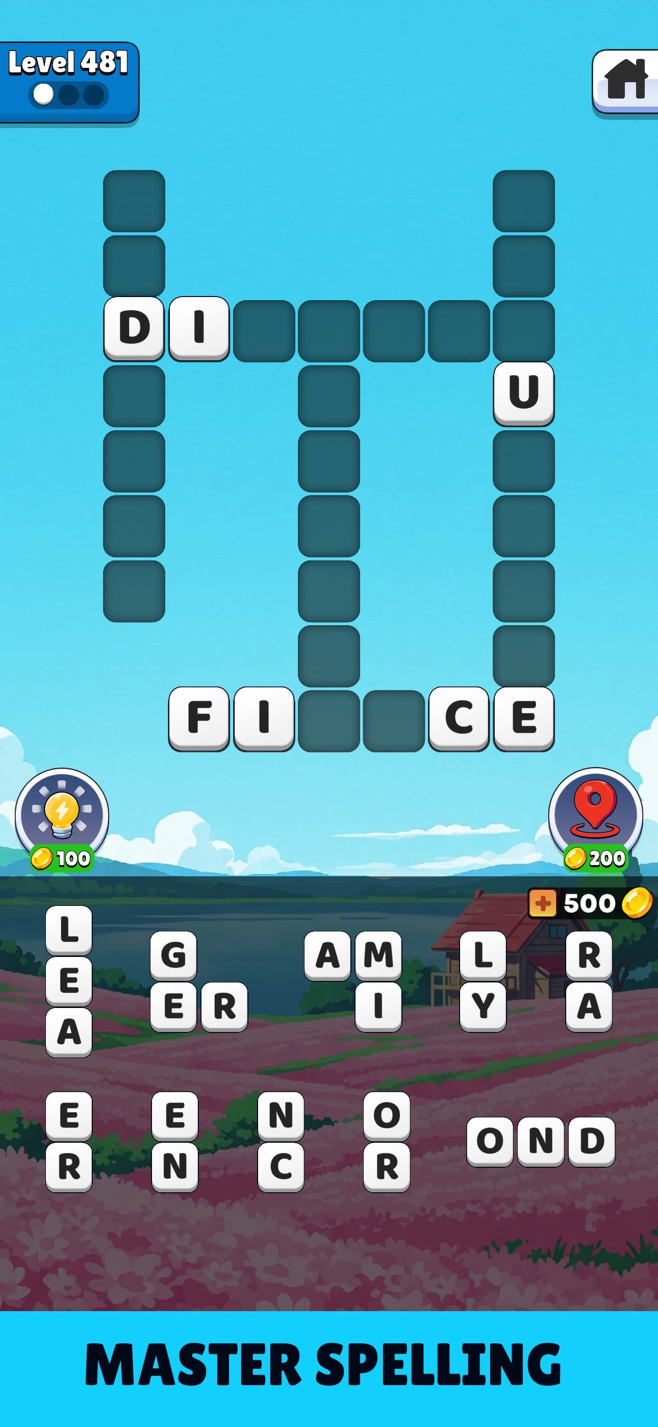 Word Blocks - Word Game screenshot 2 - screenshot
