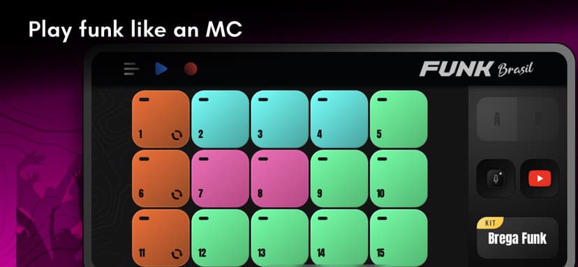 Funk Brasil: DJ MPC drum pads screenshot 5 - screenshot