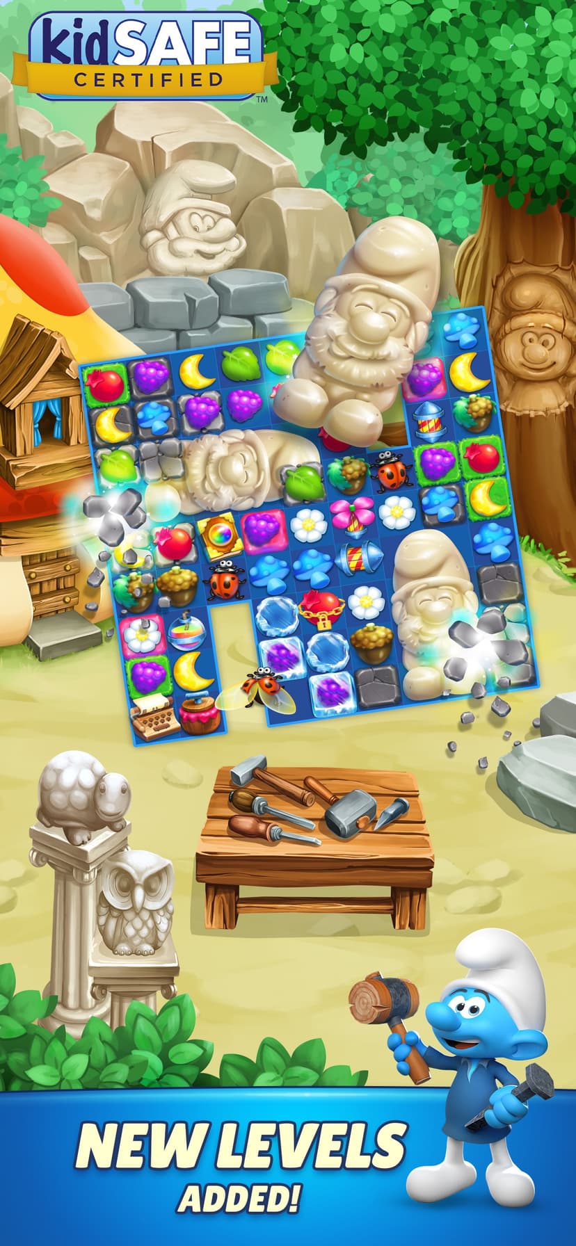 Smurfs Magic Match screenshot 9 - screenshot
