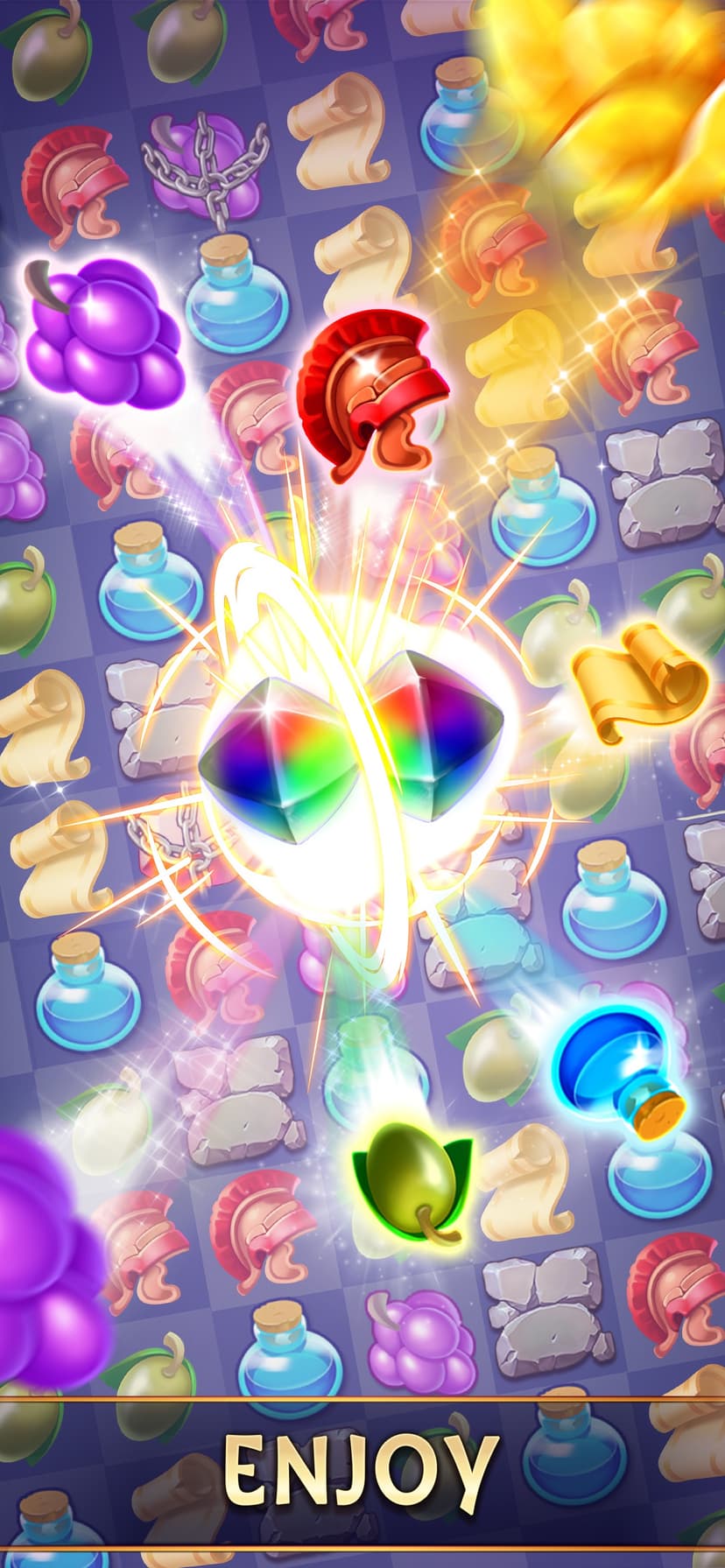 Jewels of Rome・Match-3 Gems screenshot 4 - screenshot