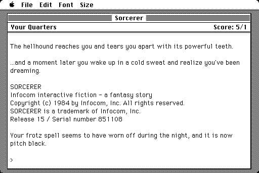 Null - screenshot
