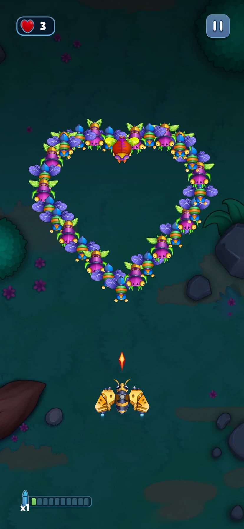 ZomBees - Shooter screenshot 1 - screenshot