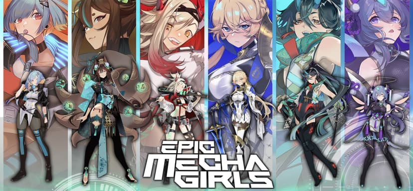 Epic Mecha Girls: Anime RPG screenshot 1 - screenshot