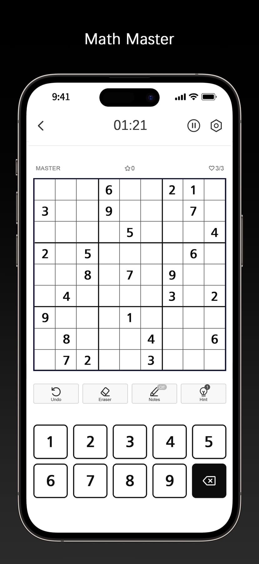 Sudoku Master！ screenshot 6 - screenshot