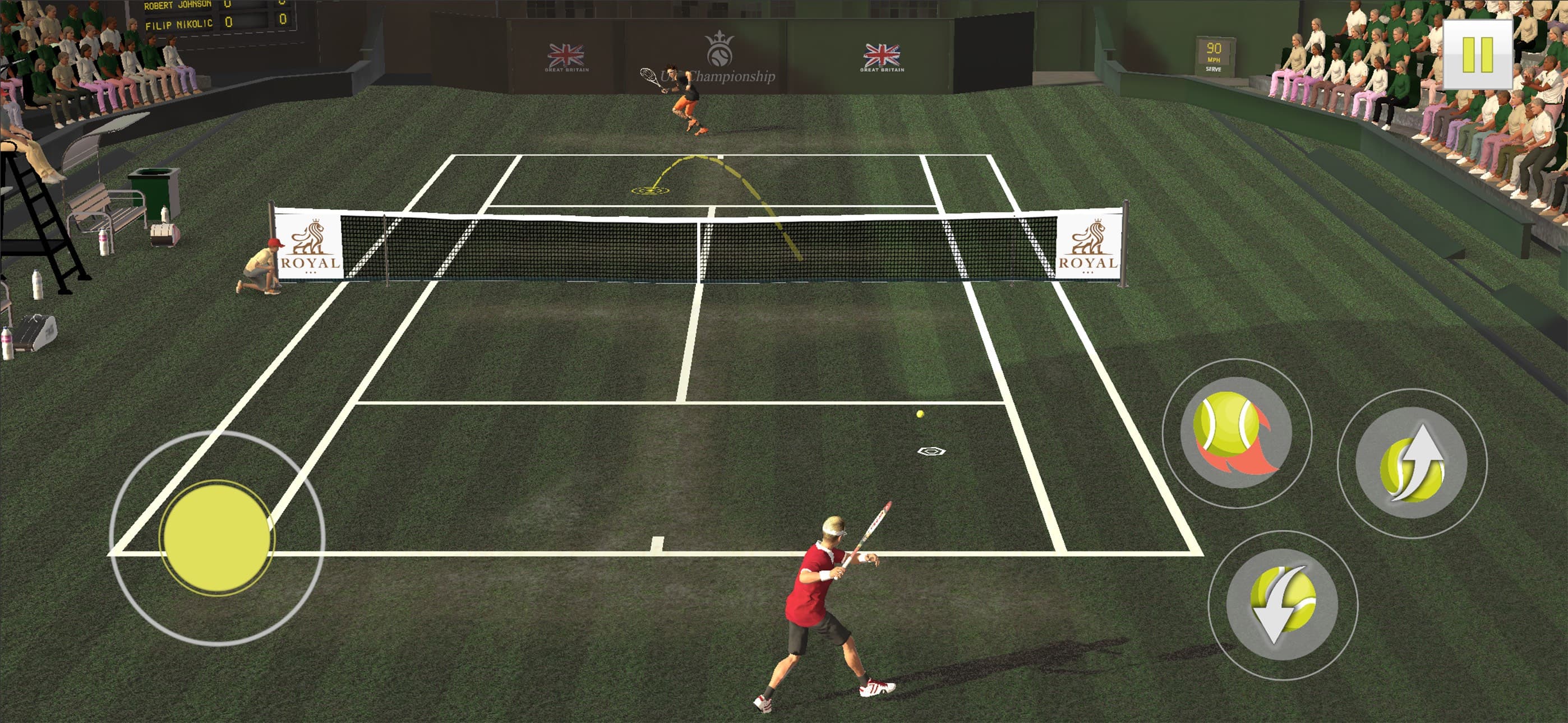 Cross Court Tennis 3 screenshot 5 - screenshot