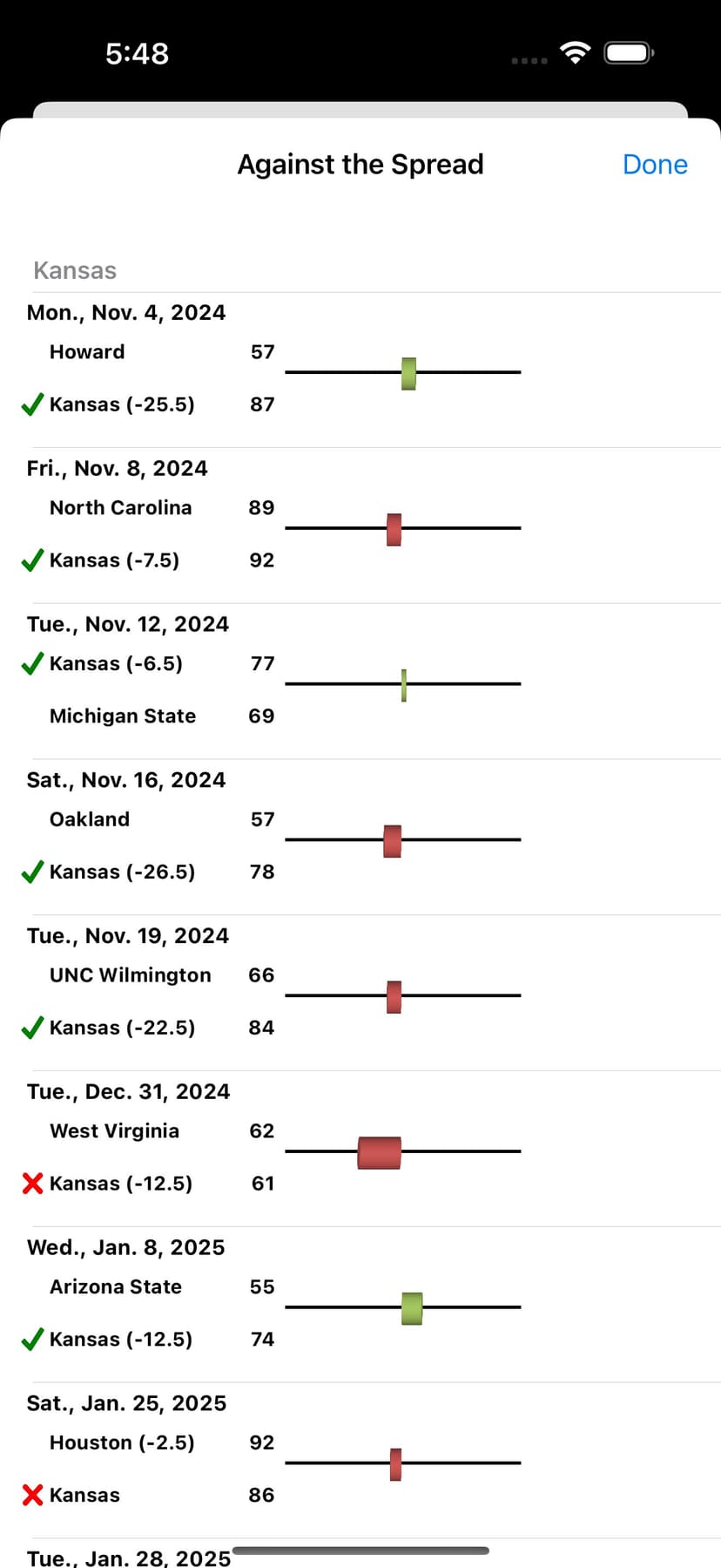 College Hoops Scores, Schedule screenshot 2 - screenshot