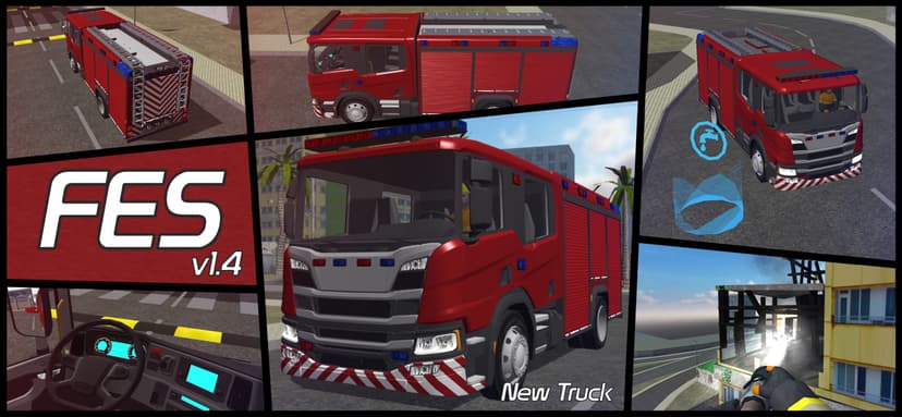Fire Engine Simulator screenshot 1 - screenshot