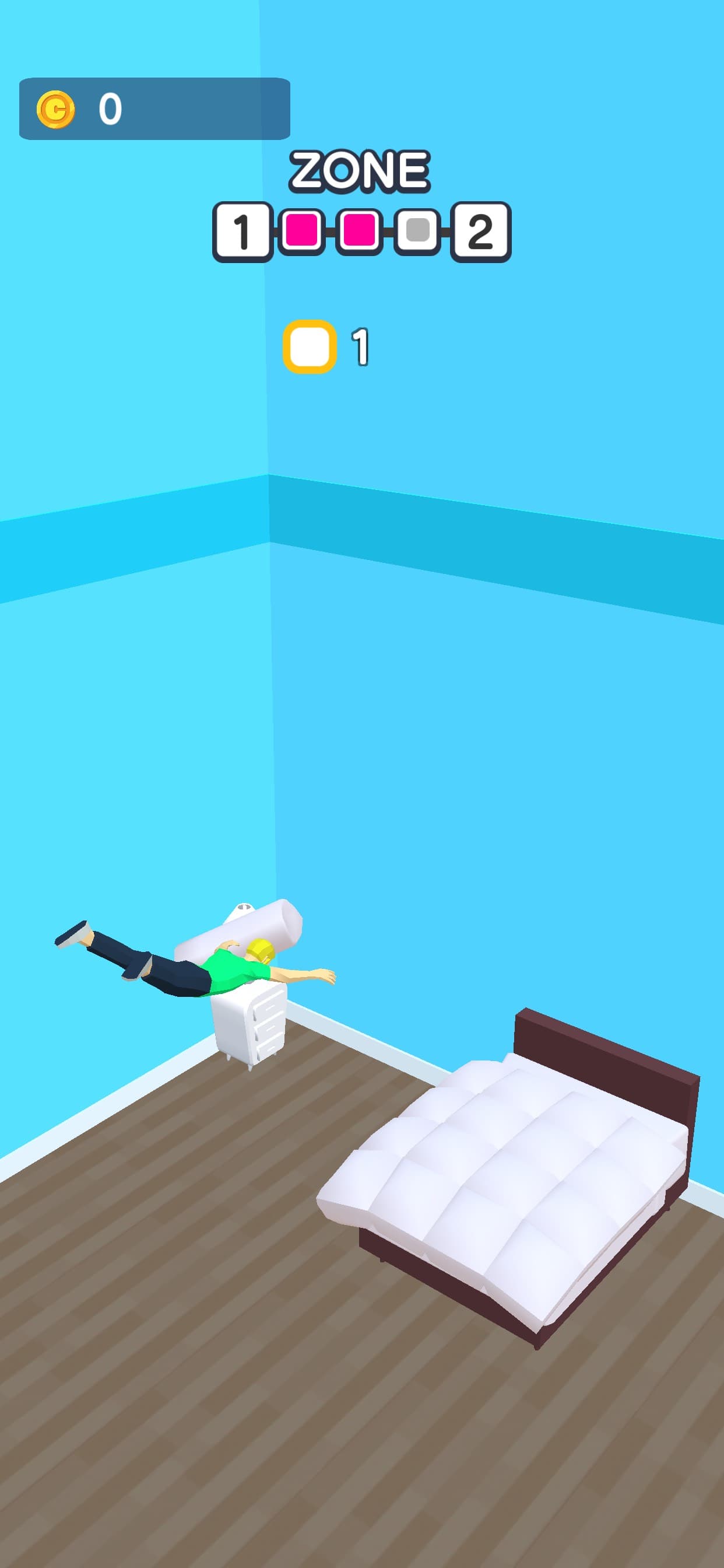 Bed Diving screenshot 1 - screenshot