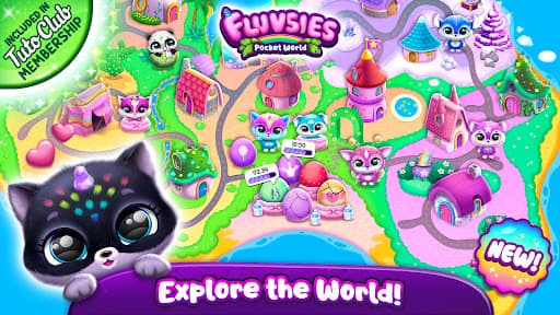 Fluvsies Pocket World screenshot 1 - screenshot